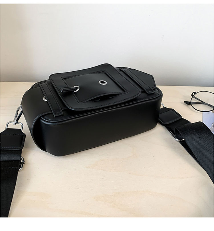 Whatna メンズ ミニショルダーバッグ PUレザー ボディバッグ 斜め掛けバッグ ショルダーストラップ着脱可能 コンパクト カジュアル 2160-4