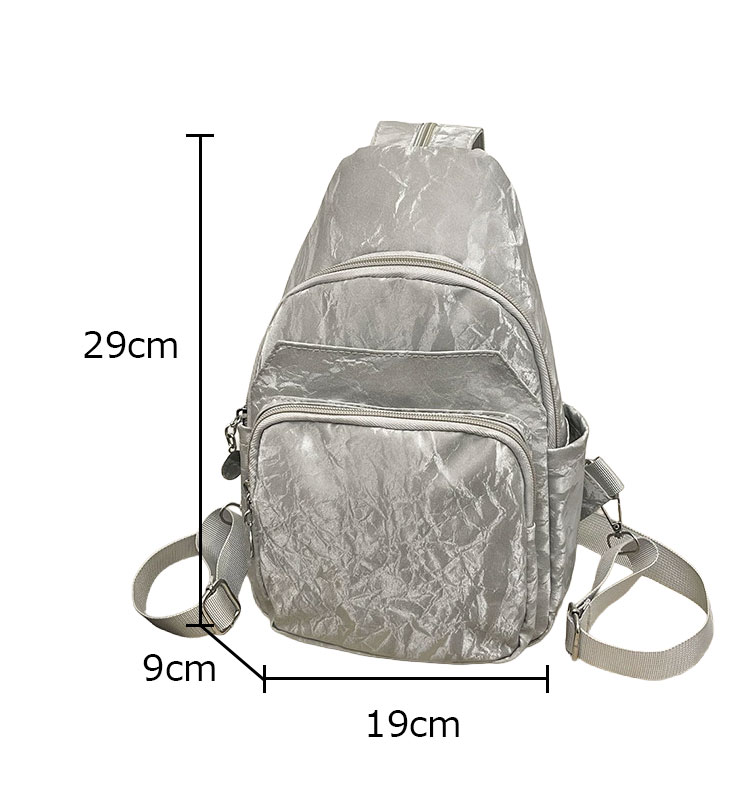 Whatna 2WAY ボディバッグ メンズ レディース 斜め掛け リュック PUレザー 軽量 多収納 コンパクト 1017&9713-1