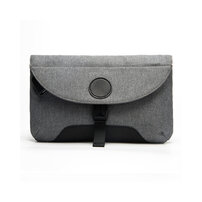 Whatna ショルダーバッグ メンズ 斜めがけ ボディバッグ B5 薄い ipad 9.7収納可 usbポート付き オックスフォード布 防水 耐磨耗 ビジネスバッグ 小さい 肩掛け バッグ 男性用 紳士用 グレー