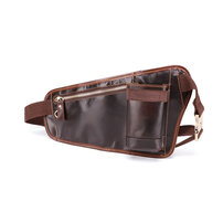 Whatna 斜めがけ ボディバッグ ワンショルダー メンズ ショルダーバック 本革 牛革 ブラウン 茶色 6450