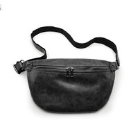 Whatna 2way 革 ボディバッグ・ワンショルダーバッグ メンズ 斜め掛け ipad収納可 軽量 スポーツバッグ 撥水 レザー バッグ 自転車 サイクリング ツーリング アウトドア 遠足 旅行 通勤 通学 黒 ブラウン(9943)