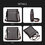 Whatna 2way 革 ショルダーバッグ メンズ ポシェット縦型iPad 収納可 人気型 耐久性 革 レザー 縦型 ビジネスバッグ メッセンジャーバッグ 斜め掛け黒 ブラック ブラウン全2色（HA-043） メンズ ショルダーバッグ・メッセンジャーバッグ 2
