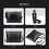 Whatna 2way 革 ショルダーバッグ メンズ ポシェット A4 iPad 収納可 人気型 耐久性 ビジネスバッグ メッセンジャーバッグ 斜め掛け 黒 ブラック 全2色（HA-023） メンズ ショルダーバッグ・メッセンジャーバッグ 3