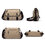 Whatna ショルダーバッグ メンズ メッセンジャーバッグ 帆布 A4 サイズ 収納 通学 通勤鞄 軽量 実用 自転車 かばん男性用（573） メンズ ショルダーバッグ・メッセンジャーバッグ 2