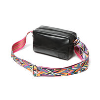 Whatna ミニショルダーバッグ メンズ ポシェット 横型 ショルダーミニポーチ 革 軽量 小型 人気型 耐久性 小さめメッセンジャーバッグ斜め掛け ビジネス 通学 通勤鞄 軽量 実用 自転車 かばん男性用 ブラウン 黒 (309-1)