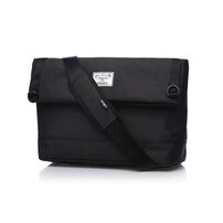 Whatna 口折れ ショルダーバッグ メンズ バッグ 高密度ォックスフォ一ド製 防水 2way斜め掛け 手提げ14インチPC収納可 A4ビジネスバッグ 横型 メッセンジャーバッグ 通学 通勤鞄 軽量 実用 自転車 かばん男性用 CF-1615K