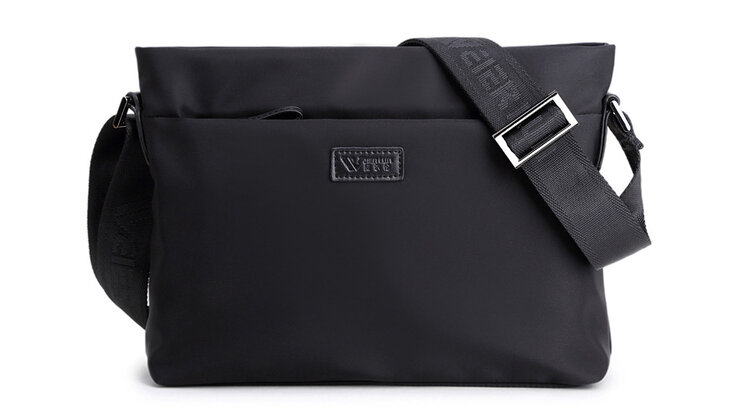 Whatna ショルダーバッグ メンズ メッセンジャーバッグ 頑丈 薄い 超