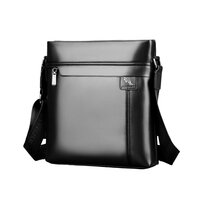 Whatna 2way 革 ショルダーバッグ メンズ ポシェット縦型 iPad 収納可 人気型 耐久性 革 レザー 縦型 ビジネスバッグ メッセンジャーバッグ 斜め掛け 黒 ブラック ブラウン 全2色（HA-28）