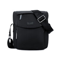 Whatna ショルダーバッグ メンズ メッセンジャーバッグ 縦型 B5 9.7インチipad収納可 オックスフォード布 防水 耐磨耗 ビジネスバッグ 小さい 斜めがけ バッグ 男性用 紳士用 黒 ブルー（B566）