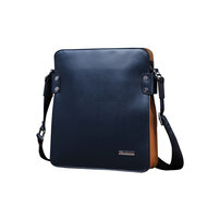 Whatna ショルダーバッグ メンズ メッセンジャーバッグ 縦型 小さめ ビジネスバッグ 9.7インチipad収納可 本 革通勤 通学 斜めがけバッグ オシャレ な シンプル な 実用 自転車 かばん男性用