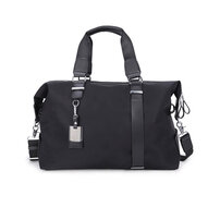 Whatna 2way ショルダーバッグ メンズ 斜め掛け 手提げ バッグ 防水 頑丈 軽量 縦型 15.6インチ収納可 A4ビジネスバッグ ブリーフケース 旅行 通学 通勤鞄 自転車かばん プレゼント男性 黒 ブルー 5208-39