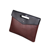 whatna セカンドバッグ メンズ クラッチ バッグ 皮 革 A4 ipad収納可 ファイルバッグ 封筒袋 ジュアル フォーマル 冠婚葬祭 ビジネス バッグ 手持ちバッグ 紳士用 男性用 ブラウン 茶色 6727