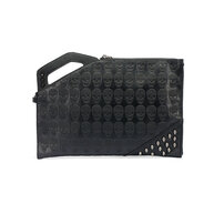 Whatna 2WAY 革 セカンド バッグ メンズ バッグ [クラッチ ショルダー 肩掛け 結婚式 バッグ] 薄い ipad air 13.3 A4 収納可手持ちバッグ ビジネス カジュアル フォーマル 冠婚葬祭 紳士用 男性用 ブラウン 黒