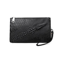 Whatna 2WAY 牛革 ミニセカンドバッグ メンズ クラッチ バッグ 本革 本皮 6枚カード収納 小銭入 カジュアル フォーマル 冠婚葬祭 結婚式 バッグ紳士用 男性用 黑