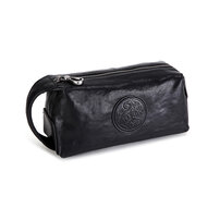 Whatna 2WAY ハンドル 革 ミニセカンドバッグ メンズ クラッチ バッグ ボックス型 本革 6枚カード収納 カジュアル フォーマル 冠婚葬祭 結婚式 バッグ紳士用 男性用 黑 SE8013-1