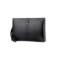 Whatna 2way 革 セカンドバッグ メンズ クラッチ バッグB5 9.7インチのipad収納可 6枚カード収納 小銭入 カジュアル フォーマル 冠婚葬祭 結婚式 バッグ紳士用 男性用 黑 ブラウン