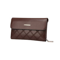 Whatna 2WAY 革 ミニセカンドバッグ メンズ クラッチ バッグ 12枚カード収納 小銭入 カジュアル フォーマル 冠婚葬祭 結婚式 バッグ紳士用 男性用 黑 ブラウン 1630