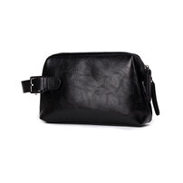 Whatna 革 ミニセカンドバッグ メンズ クラッチ バッグ カジュアル フォーマル 冠婚葬祭 結婚式 バッグ紳士用 男性用 黑