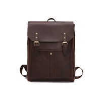 Whatna ビジネスバッグメンズ バッグ 手提げ・リュックの2WAY厚手 レザー A4 15インチ収納可 大容量 盗難防止 旅行 出張用 通勤 通学 就活 面接 バッグ かばん 男性用 ブラウン 茶 黒（9003）