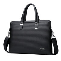 Whatna 牛革 ショルダーバッグ メンズ ビジネスバッグ 旅行バッグ2way 斜め掛け 手提げ バッグA4 横型 ブリーフケース フォーマルバッグ 肩掛けバッグ プレゼント男性 绅士用（9912）