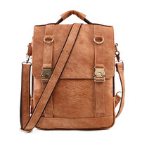 Whatna 天然 牛革 ショルダーバッグ メンズ 3way 斜め掛け 手提げ リュック バッグ ビジネスバッグ 旅行バッグA4 15インチpc 収納可本革 厚手 レザー 横型 ブリーフケースフォーマルバッグ肩掛けバッグプレゼント男性 绅士用（6408）