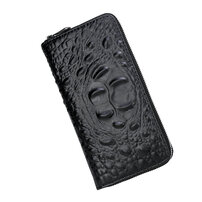 Whatna 革 ミクラッチ バッグ メンズ バッグ セカンドバッグ カード12枚収納可 小きめ 厚手 レザー本 革 手持ちバッグ 結婚式 バッグ 冠婚葬祭バッグ 男性用 紳士用 通勤用 黒 （YJBB-1225）