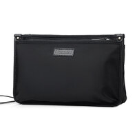 Whatna クラッチ バッグ メンズ バッグ セカンドバッグ 小きめ ipad9.7収納可 化粧かばん 手持ちバッグ 結婚式 バッグ 冠婚葬祭バッグ 男性用 紳士用 通勤用 黒 青（FS072）