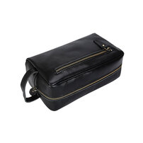 Whatna 2way 天然 牛革 ミニセカンドバッグ メンズ クラッチ バッグ 厚手 本革 レザー 化粧ポーチ ビジネス カジュアル フォーマル 冠婚葬祭 結婚式 バッグ紳士用 男性用 ブラウン 黒 2025