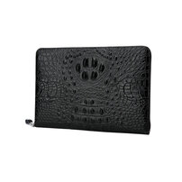 Whatna 革 セカンドバッグ メンズ クラッチ バッグ 大きめ 10.5ipad収納可3室の仕切 カード16枚収納可 厚手 本 革 手持ちバッグ ビジネス カジュアル フォーマル 結婚式バッグ 冠婚葬祭 バッグ 紳士用 男性用 （612-2 ）