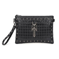 Whatna 2WAY 革 セカンド バッグ メンズ バッグ [クラッチ ショルダー 肩掛け 結婚式 バッグ] B5 6枚カード収納 10.5インチのipad収納可 手持ちバッグ ビジネス カジュアル フォーマル 冠婚葬祭 紳士用 男性用 黒（YH3139）