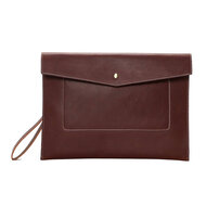 Whatna 革 セカンドバッグ メンズ クラッチ バッグ 大きめ A4 13.3 ipad air収納可 厚手 本 革ファイルバッグ 封筒袋 手持ちバッグ ビジネス カジュアル フォーマル 結婚式バッグ 冠婚葬祭 バッグ 紳士用 男性用 （YH2090）