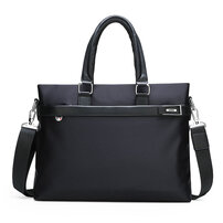 Whatna ショルダーバッグ メンズ メッセンジャーバッグ 手提げバッグ A4 15インチpc 収納可 本革 ビジネス 通勤 通学 斜めがけ バッグ ワンショルダーバッグ自転車 かばん男性用 黒 青（3001）