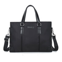 Whatna ショルダーバッグ メンズ メッセンジャーバッグ 手提げバッグ A4 15インチpc 収納可 本革 ビジネス 通勤 通学 斜めがけ バッグ ワンショルダーバッグ自転車 かばん男性用 黒 青（3004）