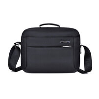 Whatna ショルダーバッグ メンズ メッセンジャーバッグ 頑丈 軽量 横型 B5 9.7インチipad収納可 オックスフォード布 防水 耐磨耗 ビジネスバッグ 小さい 斜めがけ バッグ 男性用 紳士用 MY1935