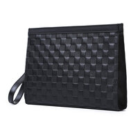 Whatna 天然 牛革セカンドバッグ メンズ クラッチ バッグ B5 6枚カード収納 カジュアル フォーマル 冠婚葬祭 結婚式 バッグ紳士用 男性用 黑6178