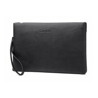 Whatna 2way 革 セカンドバッグ メンズ クラッチ バッグ 9.7インチのipad収納可B5 6枚カード収納 小銭入 ビジネス カジュアル フォーマル 冠婚葬祭 結婚式 二次会 披露宴バッグ 紳士用 男性用 青 グレー 黑 9972