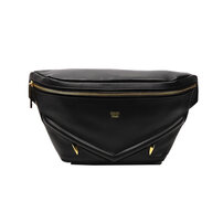 Whatna 3way 牛革 ボディバッグ・ワンショルダーバッグ メンズ ウエストポーチ 本革 レザー 斜め掛けバッグ スポーツバッグ 撥水 皮 バッグ 自転車 カジュアル 遠足 旅行 通勤 通学 黒（3922）