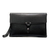 Whatna 2way 天然 牛革セカンドバッグ メンズ クラッチ バッグ 厚手 本革 レザー 盗難防止の機能 ビジネス カジュアル フォーマル 冠婚葬祭 結婚式 バッグ紳士用 男性用 2028黒