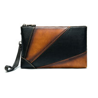 Whatna 2way 天然 牛革セカンドバッグ メンズ クラッチ バッグ 厚手 本革 レザー ビジネス カジュアル フォーマル 冠婚葬祭 結婚式 バッグ紳士用 男性用