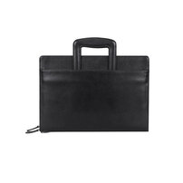 Whatna セカンドバッグ メンズ クラッチ バッグ 厚手 本革 牛革 A4 14インチair収納可 6枚カード収納可 ファイルバッグ 封筒袋 フォーマル冠婚葬祭 ビジネス 結婚式 バッグ 手持ちバッグ 紳士用 男性用 黑 Y00703-4