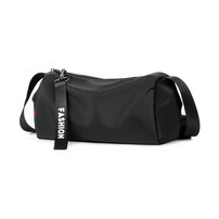 Whatna 3wayミニショルダーバッグ メンズ レディース ボディーバッグ 胸バッグ ショルダーミニポーチ ナイロン