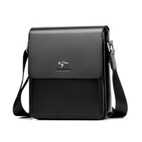 Whatna ショルダーバッグ メンズ メッセンジャーバッグ 大容量 盗難防止 皮革 9.7インチIPAD収納可 サイズ 収納 通勤鞄 軽量 実用 （TH6550-2）