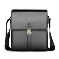 Whatna 革 フラップ ショルダーバッグ メンズ 3室仕切 盗難防止 ipad 10.5 収納可 ビジネスかばん斜めがけ 小さめメッセンジャーバッグ 斜め掛け 通勤 バッグ hs-1603