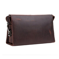 Whatna 天然 牛革 セカンドバッグ メンズ バッグ クラッチ バッグ 小さい パスワードロックボタン付 3室仕切 カード6枚収納可厚手 本 革 レザー 結婚式 バッグ フォーマル ビジネス 冠婚葬祭 バッグ 男性用 紳士用 （MC1011）