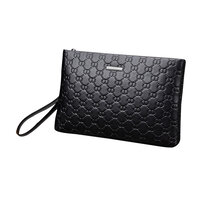 Whatna 2way 革 セカンドバッグ メンズ クラッチ バッグA4 10.5インチのipadpro収納可 6枚カード収納 小銭入 カジュアル フォーマル 冠婚葬祭 結婚式 バッグ紳士用 男性用 黑