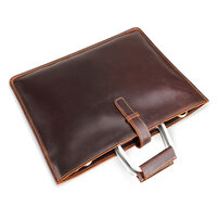 Whatna 2way 天然牛革 セカンド バッグ メンズ 大き ショルダーベルト付属 A4１５センチpc収納可 クラッチ ショルダー 結婚式 バッグ ビジネス フォーマル 冠婚葬祭 バッグ紳士用 男性用 ブラウン SF064