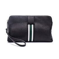 Whatna 天然 牛革 ミニセカンドバッグ メンズ バッグ 6枚カード収納 小さめ クラッチバッグ 本 革 レザー 結婚式 バッグ フォーマル ビジネス 冠婚葬祭 バッグ 男性用 紳士用 3016