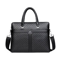 Whatna 2way ショルダーバッグ メンズ 本革 斜め掛け 手提げ バッグ 横型 ビジネスバッグ A4 15.6センチPC収納可 ブリーフケース 通学 通勤鞄 軽量 実用 自転車かばん プレゼント男性 黒 ブラウン（8808#）