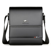 Whatna 革 フラップ ショルダーバッグ メンズ 3室仕切 盗難防止 ipad 10.5 収納可 縦型 メンズ ビジネスかばん斜めがけ 小さめメッセンジャーバッグ 斜め掛け 通学 通勤 バッグ 肩掛けバッグ 紳士用 男性用 BL9928-2