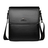 Whatna 牛革 フラップ ショルダーバッグ メンズ 盗難防止 ipad 9.7 収納可 縦型 メンズ ビジネスかばん斜めがけ 小さめメッセンジャーバッグ 斜め掛け 通学 通勤 バッグ 肩掛けバッグ 紳士用 男性用 BL006-2